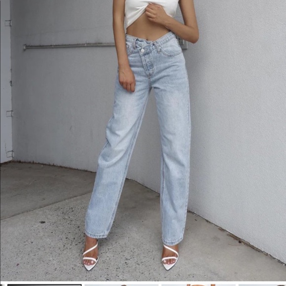 Princess Polly crossover jeans - Picture 1 of 4